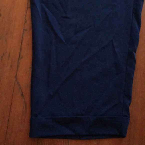 Blue fashionable track pants - Picture 3 of 3